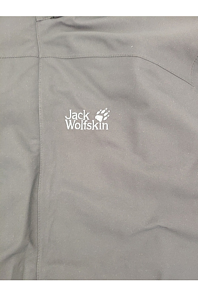 Jack Wolfskin Černá pánská outdoorová bunda s kapucí Vel. L | Jack Wolfskin | obrázek 4