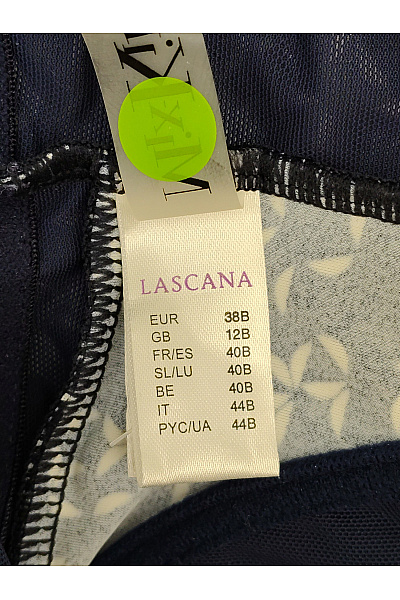 Lasca Modré námořnické tankiny s květinovým vzorem Vel. EU 38B | Lasca | obrázek 8