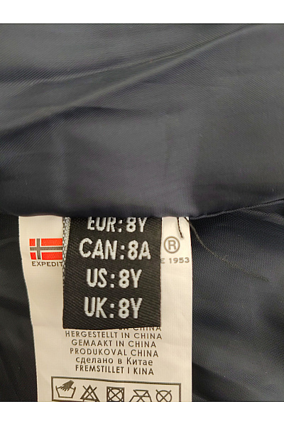 Geographical Norway Dívčí zimní bunda s kapucí a kožíškem Velikost US 8Y | Geographical Norway | obrázek 4