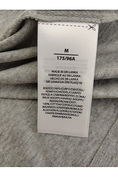Ralph Lauren Pánské šedé bavlněné tričko s dlouhým rukávem basic Velikost M | Ralph Lauren | obrázek 4
