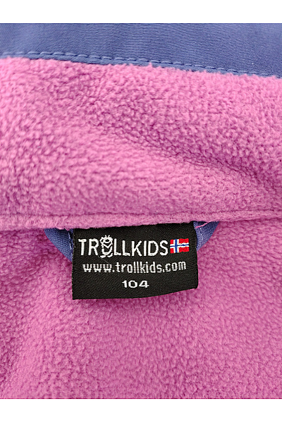 TROLLKIDS Dívčí softshellová outdoorová bunda fialová Velikost EU 104 | TROLLKIDS | obrázek 7