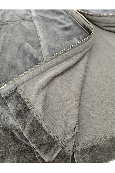 RÖSCH Dámský bavlněný sametový župan na zip | RÖSCH | obrázek 9