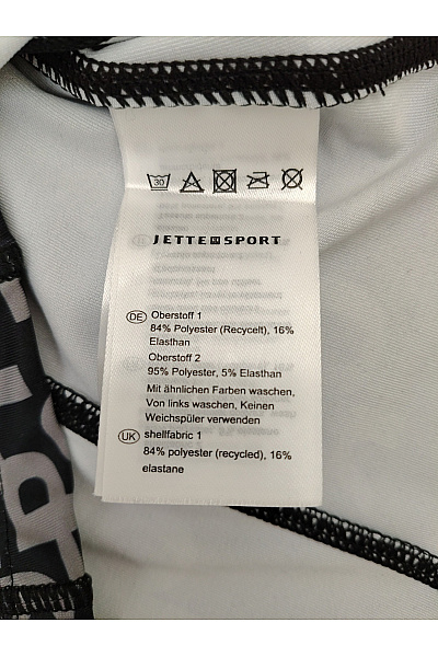 Elle Sport Černé sportovní tílko s nápisem a potiskem Velikost EU XL (48/50) | Elle Sport | obrázek 4