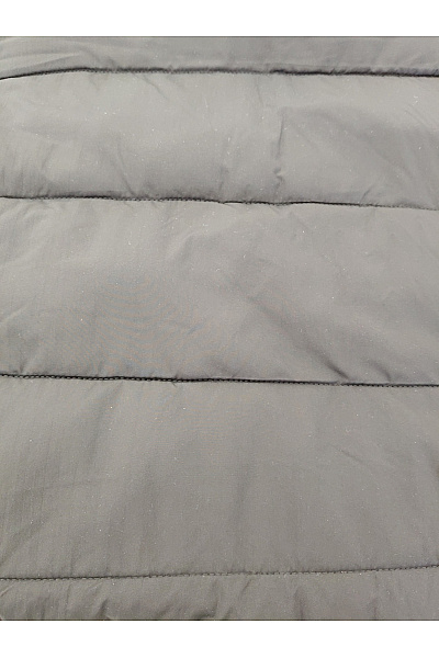 Černá dlouhá prošívaná zimní bunda s kapucí Vel. XXL | Unimoda | obrázek 3