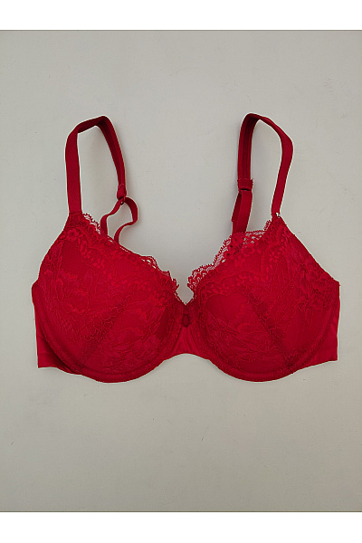 La Senza Červená krajková kosticová podprsenka Vel. EU 32D | La Senza | obrázek 2