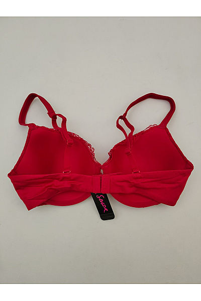 La Senza Červená krajková kosticová podprsenka Vel. EU 32D | La Senza | obrázek 4