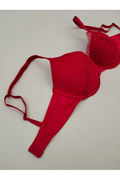 La Senza Červená krajková kosticová podprsenka Vel. EU 32D | La Senza | obrázek 6