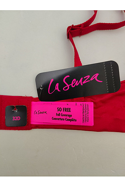 La Senza Červená krajková kosticová podprsenka Vel. EU 32D | La Senza | obrázek 8