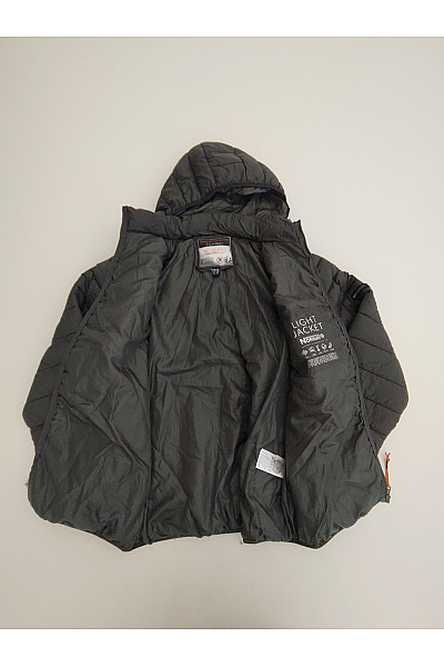 Geographical Norway Pánská khaki prošívaná zimní bunda s kapucí se zipem Vel. EU XXL | Geographical Norway | obrázek 6