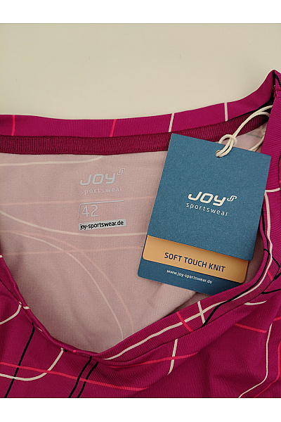 Joy Fialové sportovní tričko s krátkým rukávem a geometrickým potiskem Velikost EU 42/16 | Joy | obrázek 6