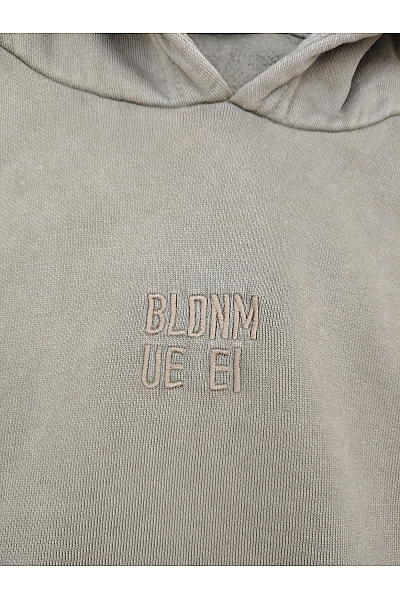 ONLY & SONS Pánská hnědá oversized mikina s kapucí a klokaní kapsou Vel. XL | ONLY & SONS | obrázek 4