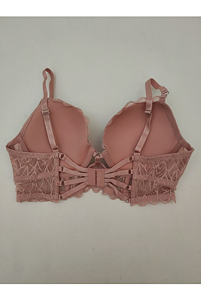 Lasca Růžová krajková push up podprsenka korzetová Velikost EU 85 B | Lasca | obrázek 5