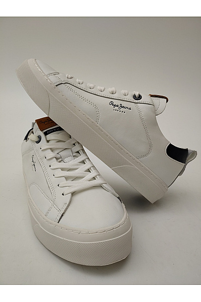Pepe Jeans Pánské tenisky Kenton Court Bílé Velikost EU 43 | Pepe Jeans | obrázek 4