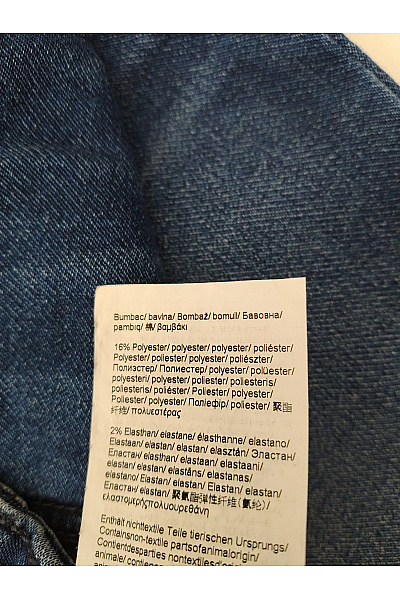Camel active Pánské modré džínové kraťasy slim fit bavlněné Vel. EU 48 | camel active | obrázek 5