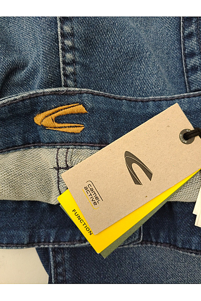 Camel active Pánské modré džínové kraťasy slim fit bavlněné Vel. EU 48 | camel active | obrázek 6