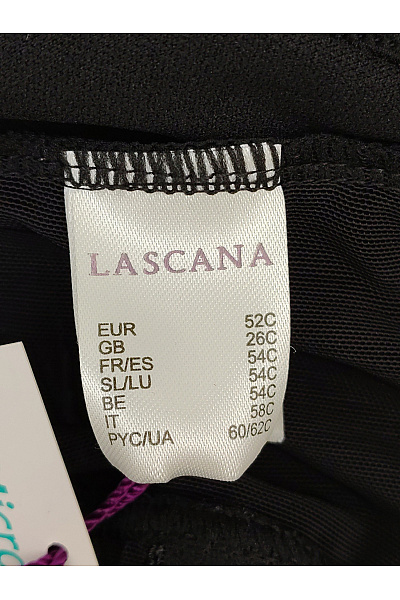 Lasca Černé jednodílné zeštíhlující plavky pro plnoštíhlé Velikost EU 52C | Lasca | obrázek 10