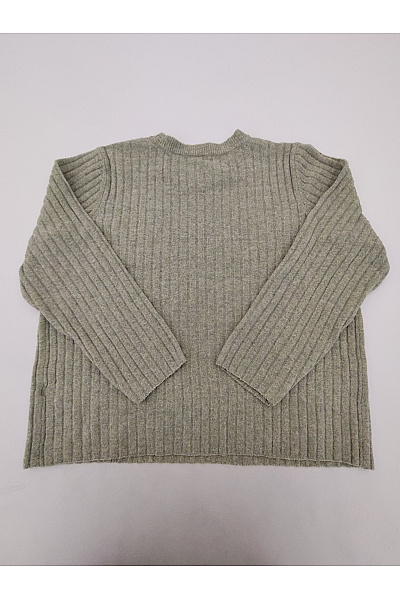 ONLY Dámský khaki žebrovaný pulovr s dlouhým rukávem Vel. XL | ONLY | obrázek 7