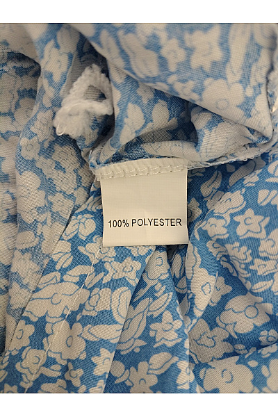 C'FLO Modré květované maxi letní šaty Vel. L/XL | C'FLO | obrázek 5