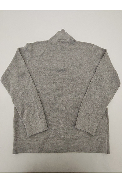 JACK & JONES Šedý dámský pulovr se stojáčkem na zip basic Vel. L | JACK & JONES | obrázek 7