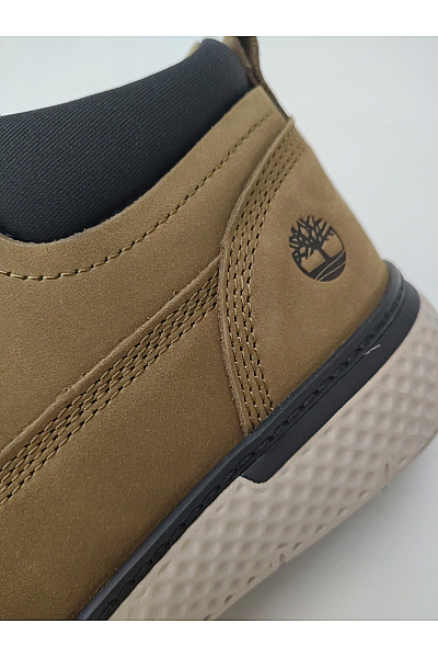 Timberland Pánské kotníkové kožené polobotky khaki vycházkové šněrovací | Timberland | obrázek 9