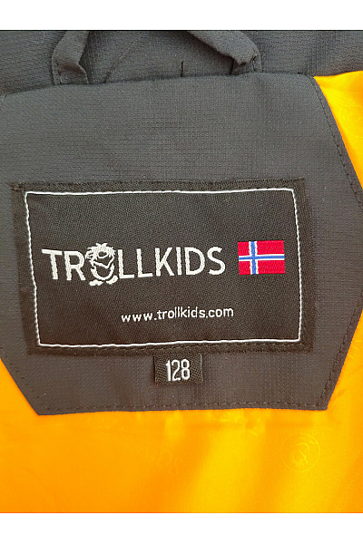 TROLLKIDS Chlapecká outdoorová zimní bunda modro-černá Vel. EU 128 | TROLLKIDS | obrázek 5