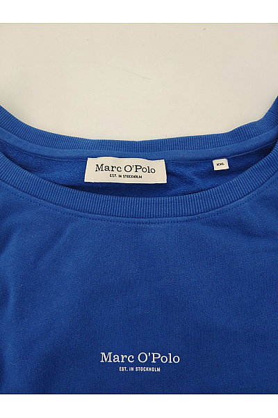Marc O´Polo Dámská bavlněná mikina přes hlavu modrá Vel. XXL | Marc O´Polo | obrázek 4