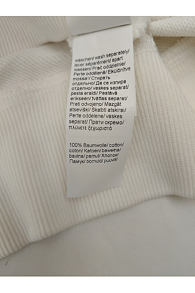 Camel active Bílá bavlněná dámská mikina na zip s kapucí a klokaní kapsou Vel. XL | camel active | obrázek 6