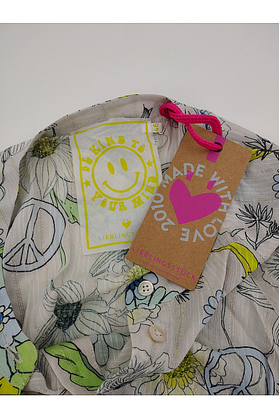 Miss Parisienne Barevné maxi košilové šaty s dlouhým rukávem květované boho | Miss Parisienne | obrázek 7
