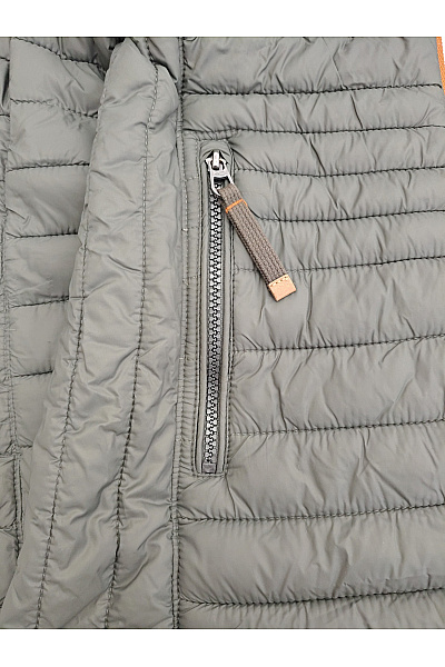 Camel active Dámská prošívaná khaki bunda s kapucí a zipem Velikost EU 36 | camel active | obrázek 4