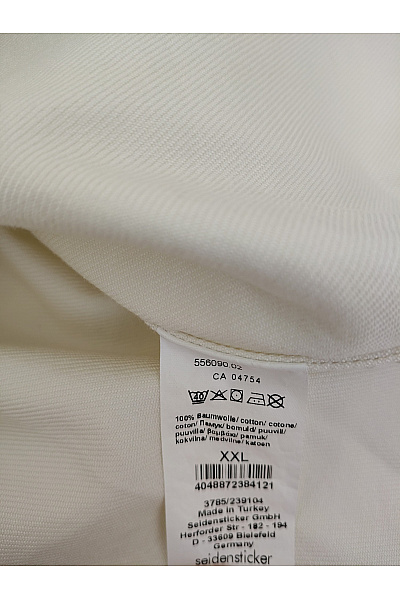 STUDIO SEIDENSTICKER Béžová bavlněná pánská košile s dlouhým rukávem oversized Vel. 2XL | STUDIO SEIDENSTICKER | obrázek 7