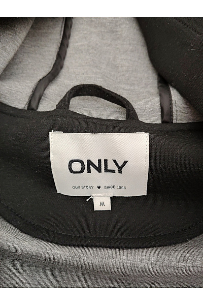 ONLY Dámská černá přechodná bunda s kapucí a zipem Velikost M | ONLY | obrázek 7