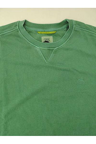 Camel active Pánský bavlněný pulovr khaki basic Velikost 3XL | camel active | obrázek 4