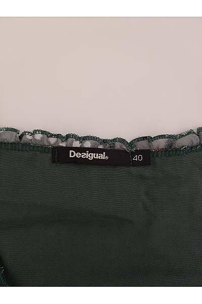 DESIGUAL Barevné maxi boho šaty bez rukávů s výšivkou Vel. EU 40 | DESIGUAL | obrázek 6