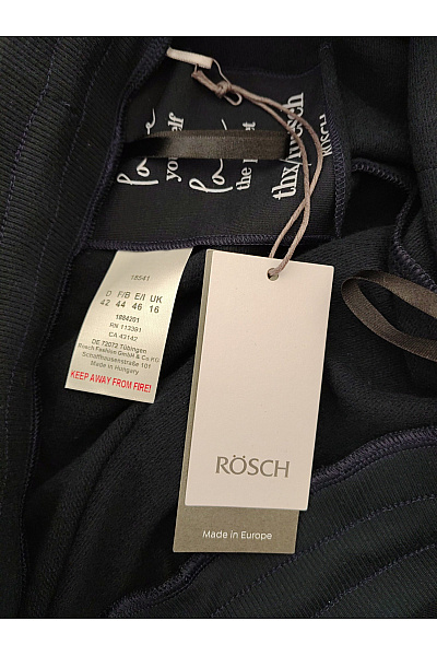 RÖSCH Dámské černé bavlněné tepláky jogger s kapsami | RÖSCH | obrázek 6