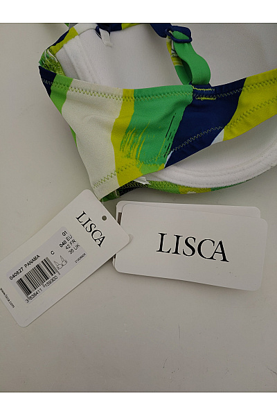 LISCA Barevné vyztužené push up plavky s kosticemi Vel. EU 40 | LISCA | obrázek 7