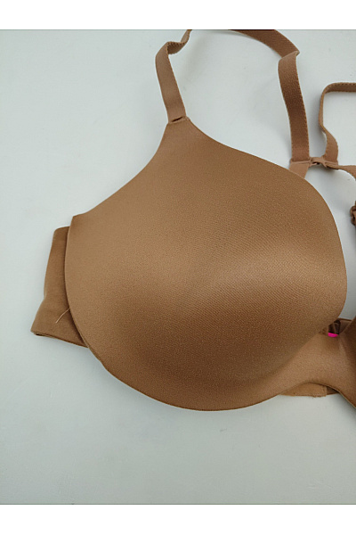 La Senza Hnědá hladká push up podprsenka s překříženými zády | La Senza | obrázek 3