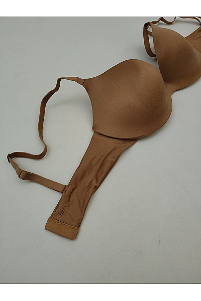 La Senza Hnědá hladká push up podprsenka s překříženými zády | La Senza | obrázek 7