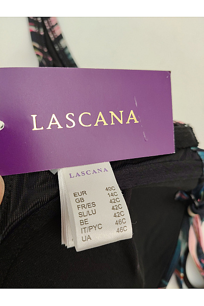 Lasca Barevné květinové dvoudílné plavky za krk s kosticemi Velikost EU 40C | Lasca | obrázek 7