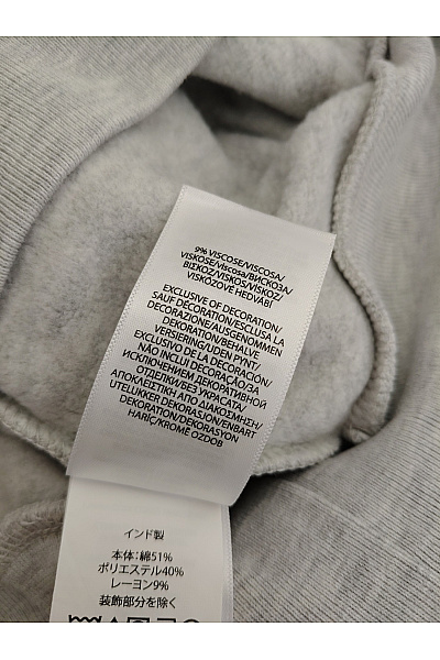 Ralph Lauren Pánská bavlněná mikina s kapucí a klokaní kapsou šedá Velikost US L | Ralph Lauren | obrázek 8