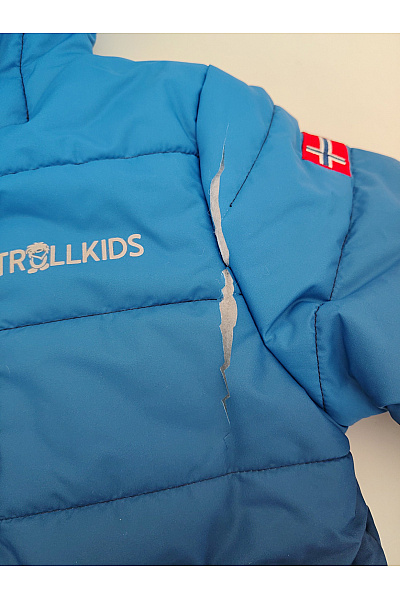 TROLLKIDS Chlapecká outdoorová prošívaná bunda s přechodem barev Velikost EU 116 | TROLLKIDS | obrázek 5
