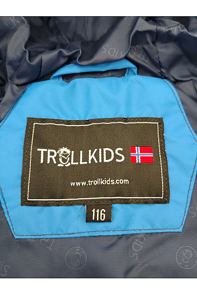 TROLLKIDS Chlapecká outdoorová prošívaná bunda s přechodem barev Velikost EU 116 | TROLLKIDS | obrázek 7