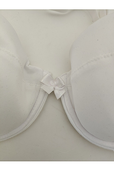 Bílá hladká push up podprsenka s kosticemi Velikost EU 75B | Unimoda | obrázek 3