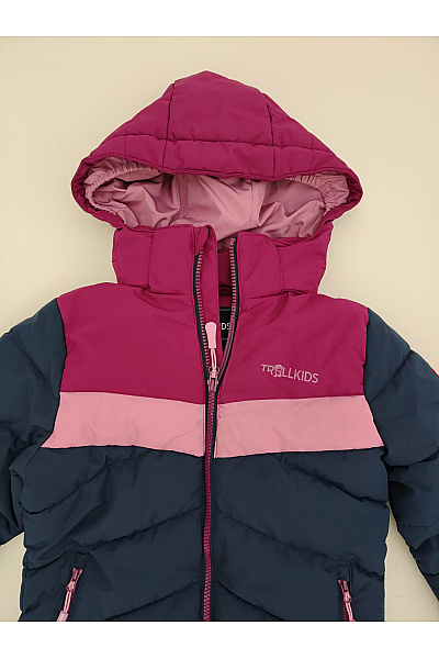 TROLLKIDS Dívčí outdoorová zimní bunda barevná Velikost 128 | TROLLKIDS | obrázek 4