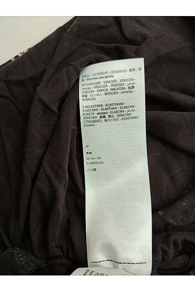 DESIGUAL Dámské černé tričko s dlouhým rukávem, květinový vzor, zavinovací, průstřihy Velikost IT S | DESIGUAL | obrázek 5