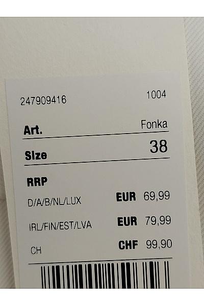 OPUS Bílá košilová halenka s dlouhým rukávem na zip kapsami Vel. EU 38 | OPUS | obrázek 7
