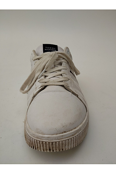 TOMMY HILFIGER Pánské tenisky Essential Court Sneaker Stripes Bílé Vel. EU 43 | TOMMY HILFIGER | obrázek 6