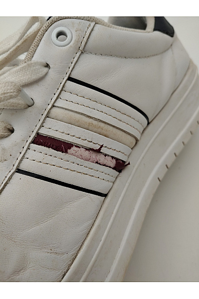 TOMMY HILFIGER Pánské tenisky Essential Court Sneaker Stripes Bílé Vel. EU 43 | TOMMY HILFIGER | obrázek 8