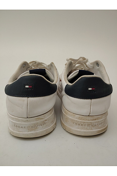 TOMMY HILFIGER Pánské tenisky Essential Court Sneaker Stripes Bílé Vel. EU 43 | TOMMY HILFIGER | obrázek 10