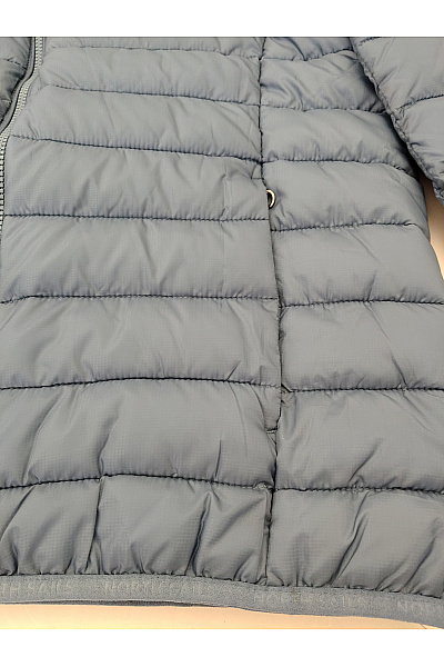 NORTH SAILS Modrá prošívaná přechodová bunda s kapucí se zipem Velikost M | NORTH SAILS | obrázek 4
