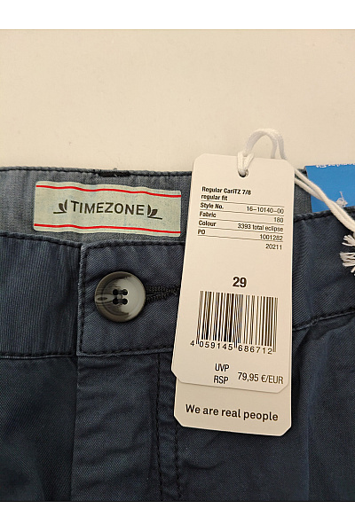 TIMEZONE Pánské bavlněné cargo kalhoty s kapsami na stehnech Vel. 29 | TIMEZONE | obrázek 6